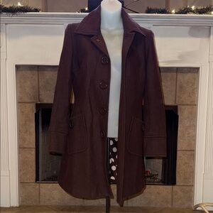 Tulle Chic Dark Brown Trench Coat